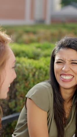woman laughing joyfully outdoors