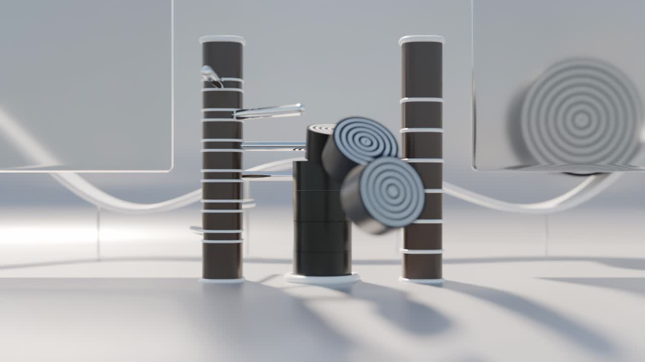 추상 3d 제품 디스플레이