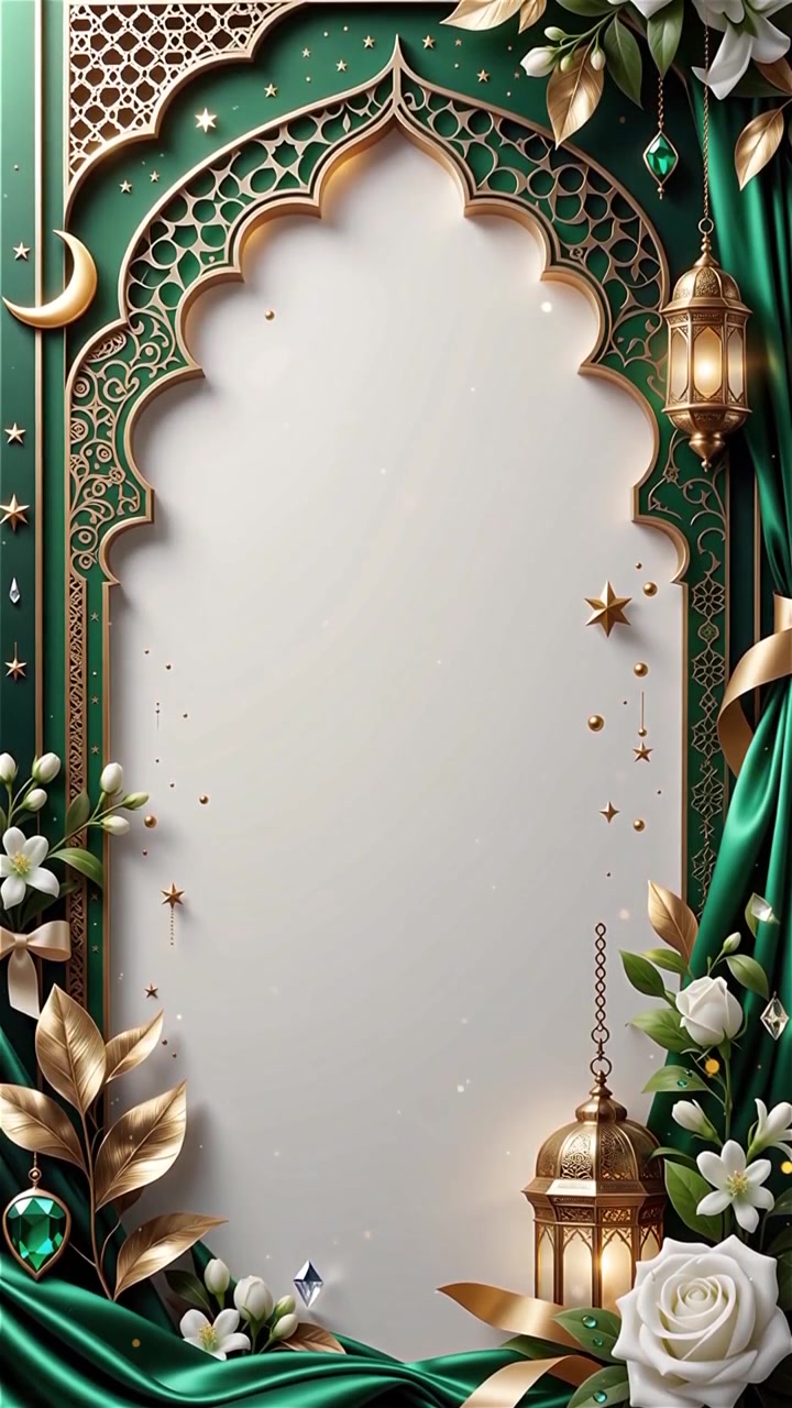 Compleanno del Profeta Maometto Mawlid al-Nabi Sfondo Islamico