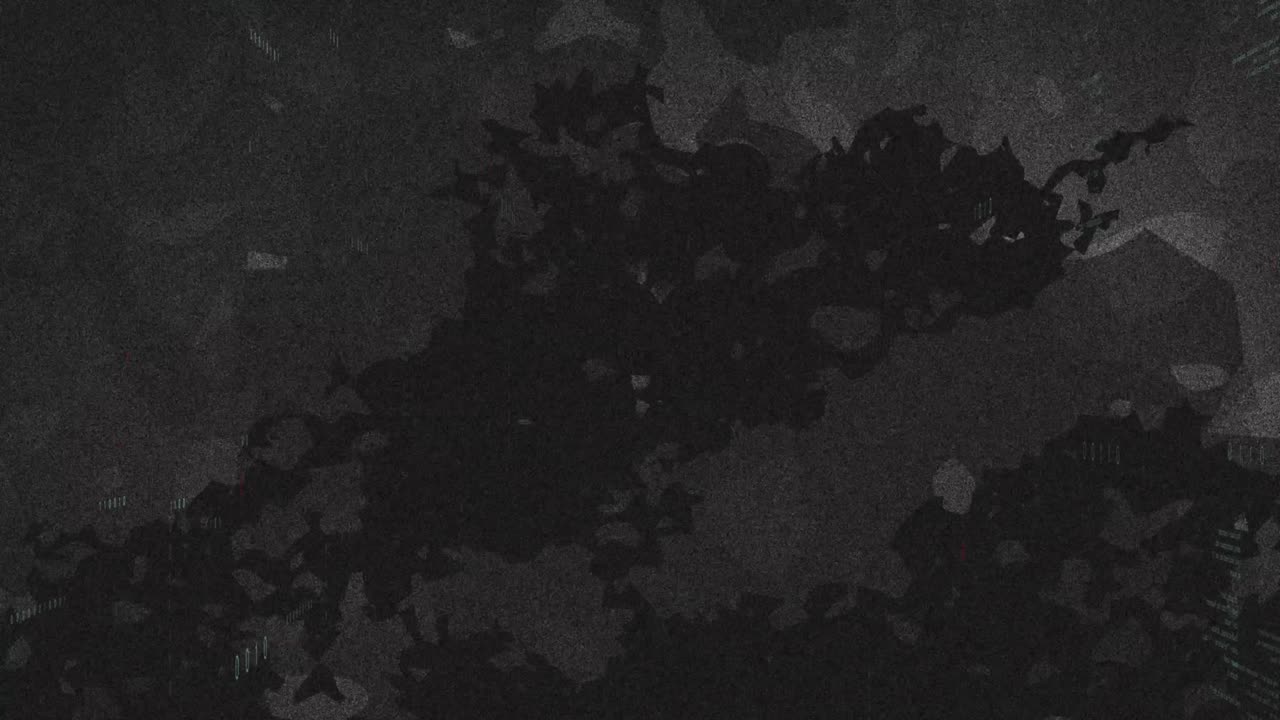 animación de partículas rojas sobre el cambio de efecto de patrón de textura contra un fondo gris