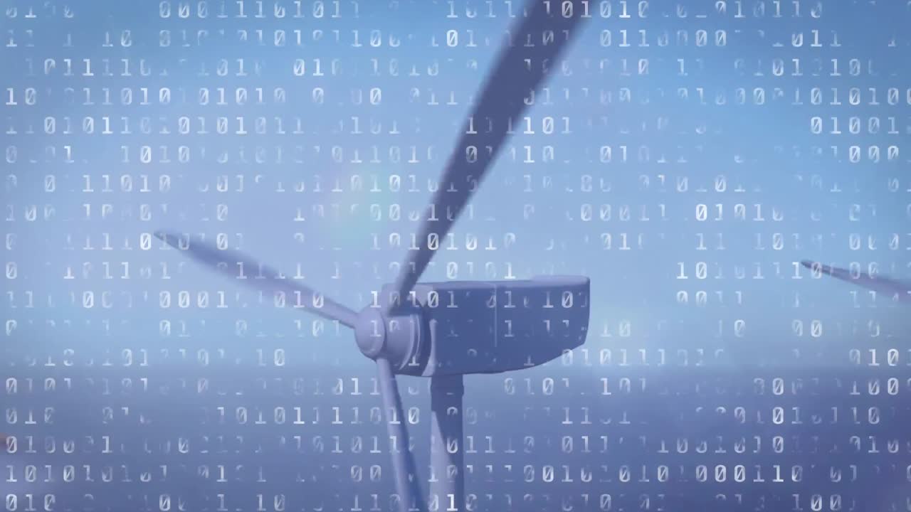 풍력 터빈과 바이너리 코딩