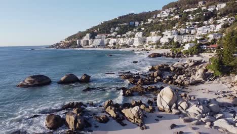 aerial view of clifton beach in cape town