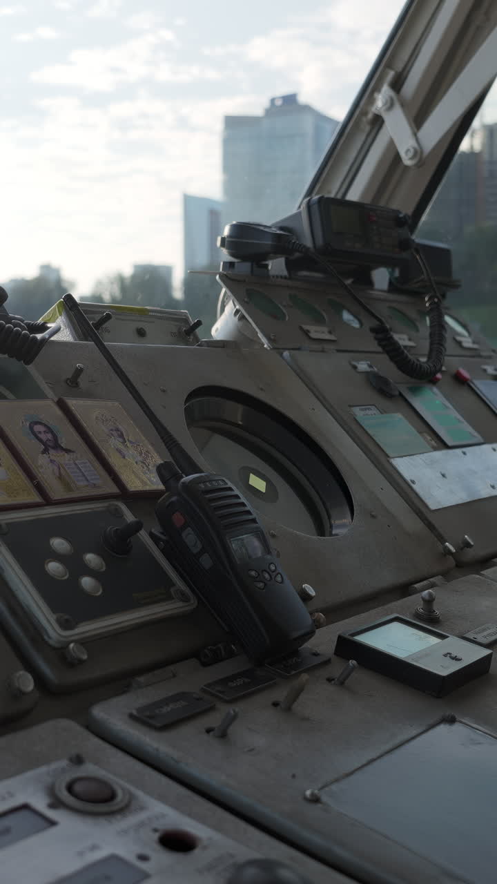 Control Panel of a Ship