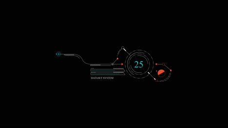 number 25 on hud callout panel on black background