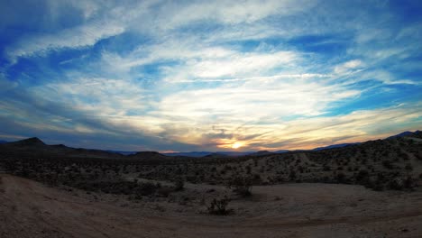 desert time lapse, mojave desert california