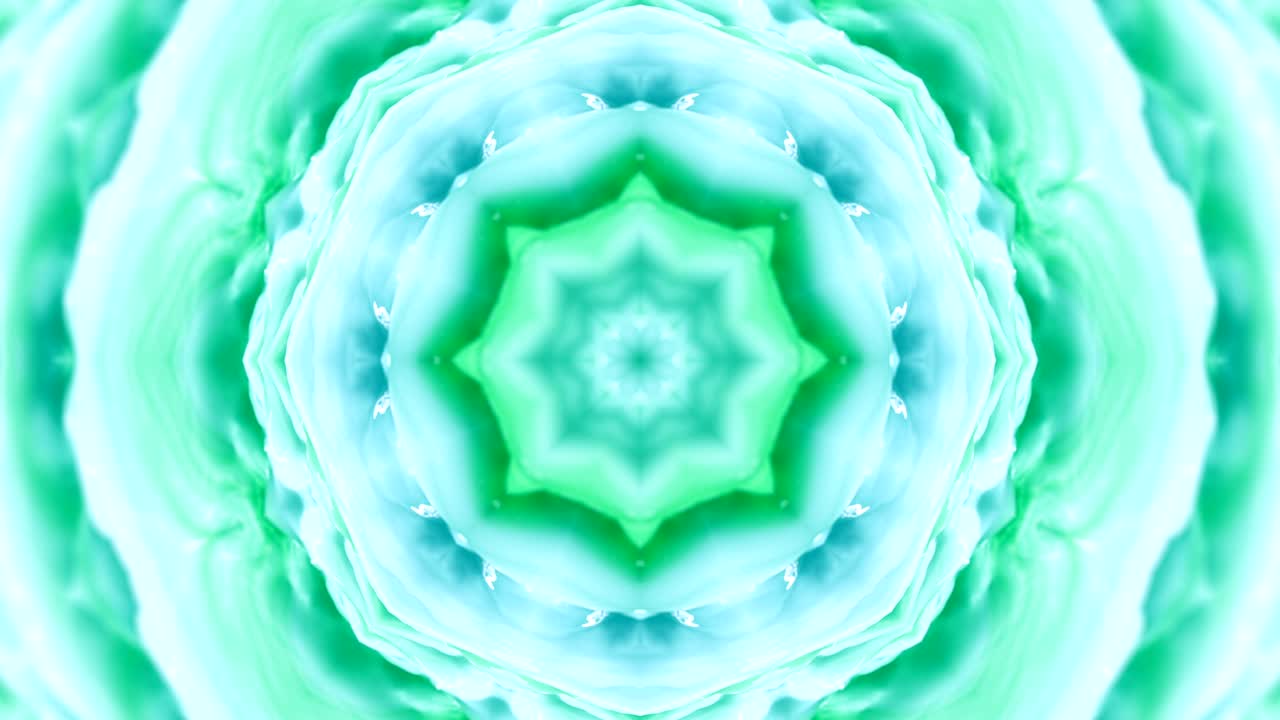 el colorido fondo de vídeo caleidoscópico.