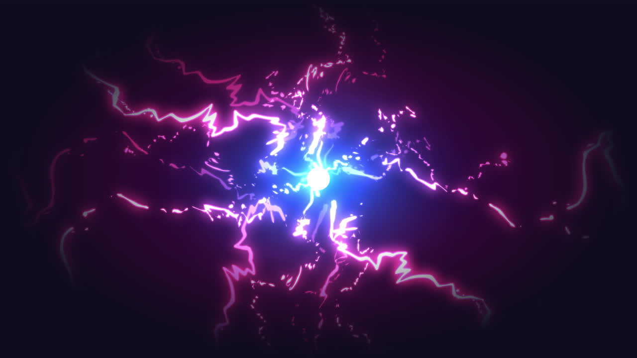 абстрактный взрыв светящейся энергии