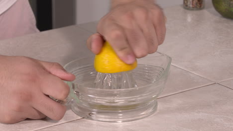 juicing a lemon