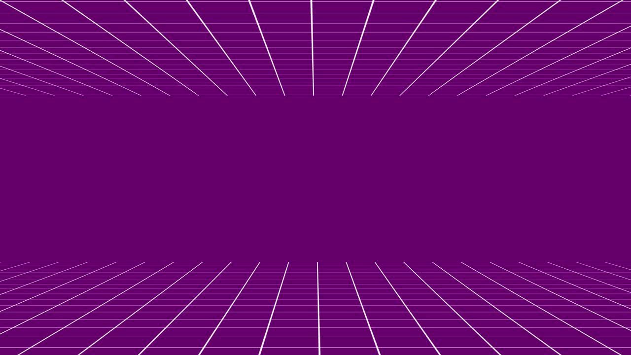 4k resolution perspective Grid technology background, Wire frame ground and ceiling, Digital technology Background - Dynamic Retro Background - Loopable - 4K Box Background Loopable - Motion retro colorful lines abstract background - Pink Background