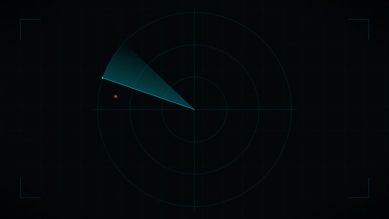 Digital Radar Screen Scanning for Targets