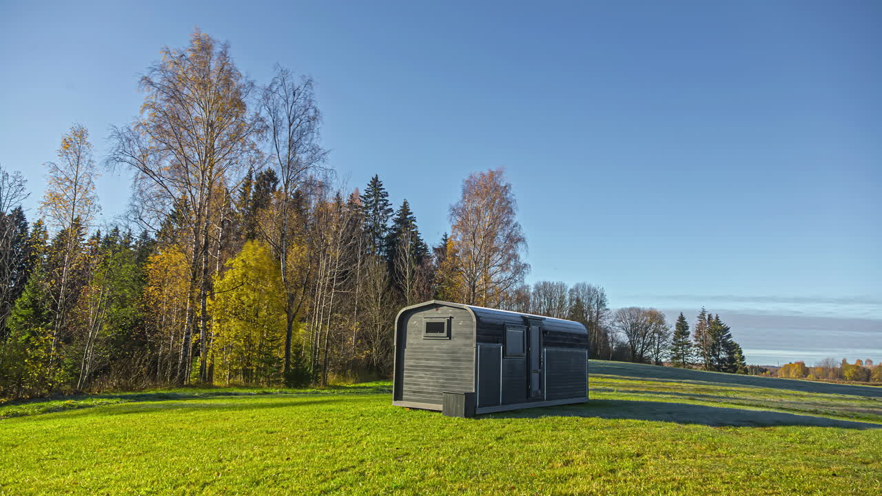 평화로운 생활과 아름다운 풍경 자연의 전망