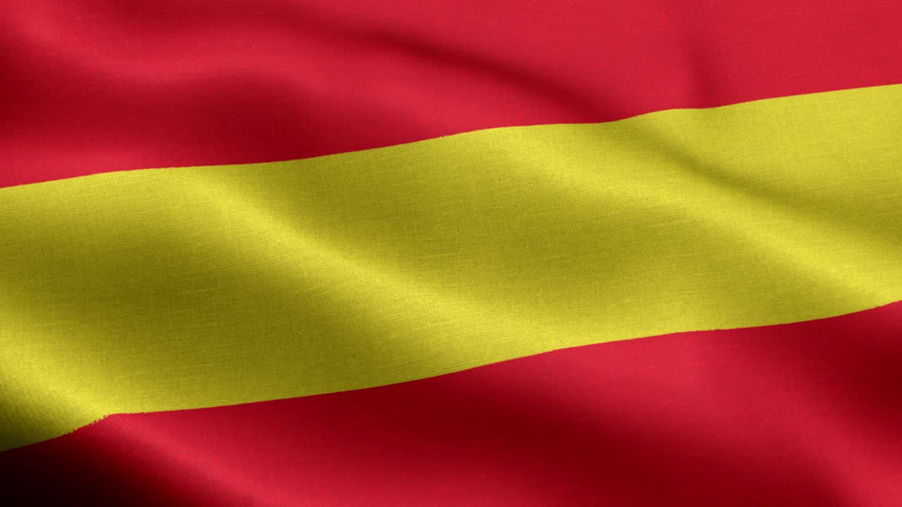 Flag of Karlsruhe, Baden-Württemberg - Germany state flags - German municipal flags - Germany - Flag wave Pattern loopable Elements - Slow motion shot flag - Loop ready full screen flag is waving in slow motion. Realistic 3D animation. 4K resolution.