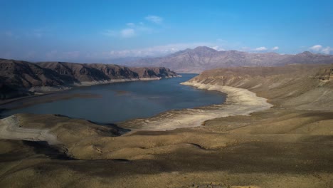 drone footage from band-e-naghlu dam located in the surobi district of kabul, afghanistan.? april ?29, ?2022