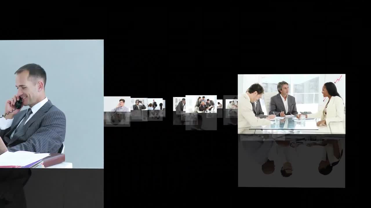 бизнесмен на работе.