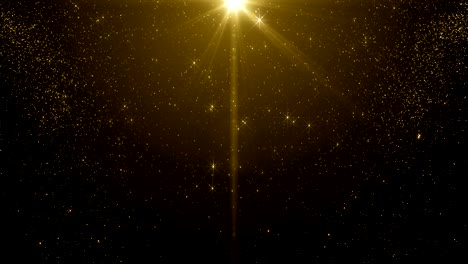 deeltjes goud glitter bokeh award stof abstracte achtergrond lus