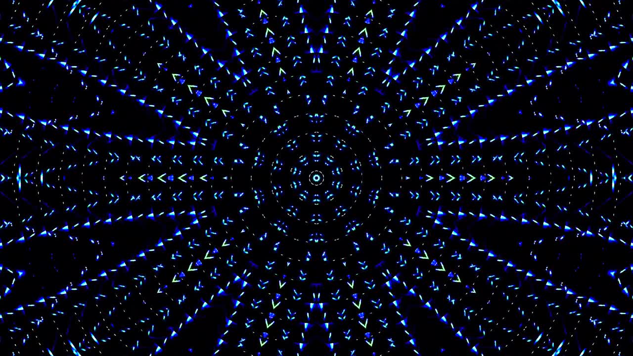 linee luminose luminose impostate movimento d'onda blu, colorate, su sfondo nero