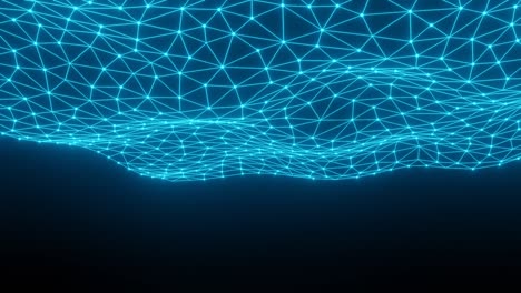 plexus aabstract network business technology science background, 3d illustration