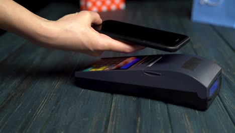 mobile payment with point of sale terminal