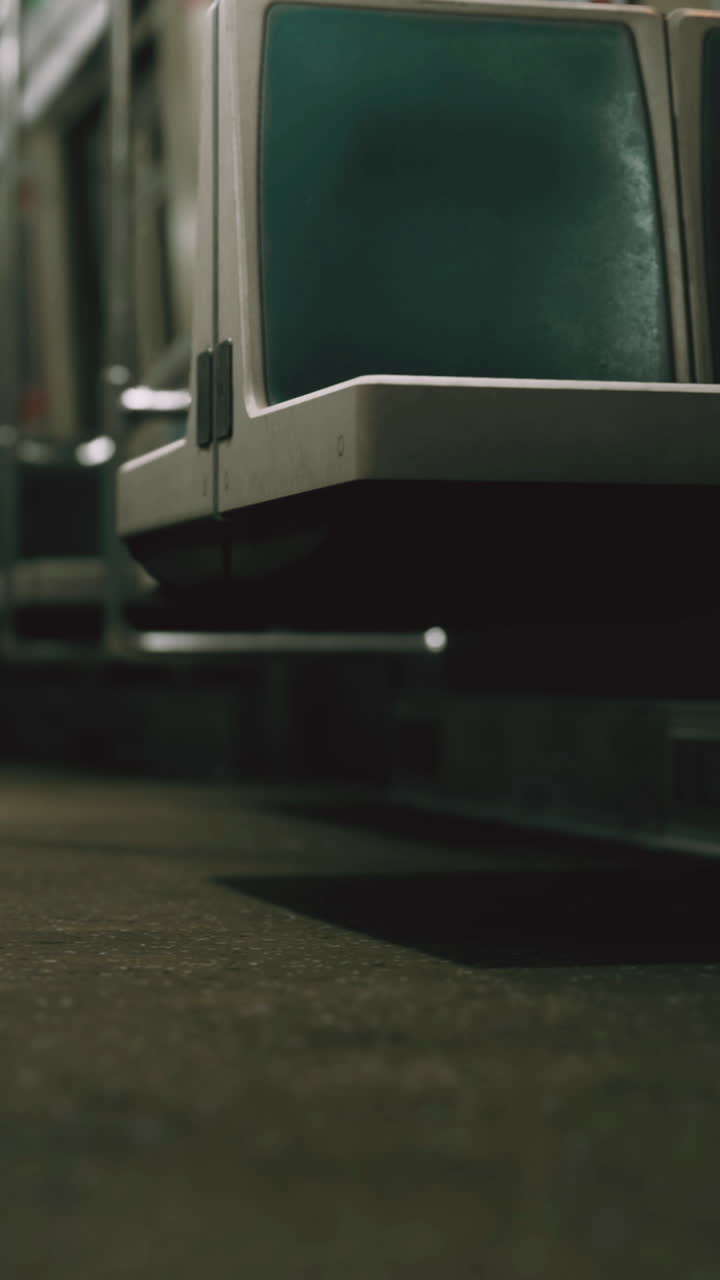 Sedili vuoti della metropolitana