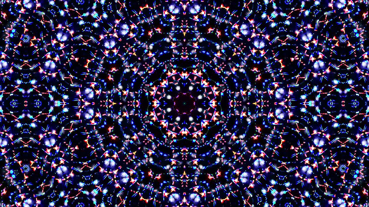 líneas coloridas ondas brillantes forma fondo caleidoscopio resumen