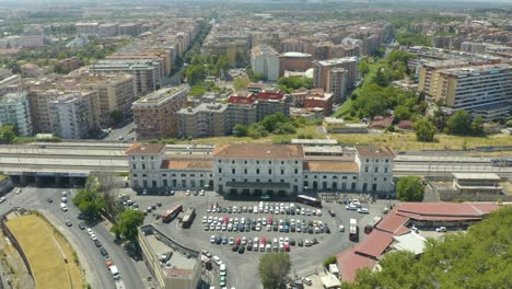 trastevere train station, rome