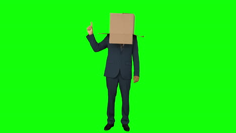 Businessman-standing-with-box-over-his-head