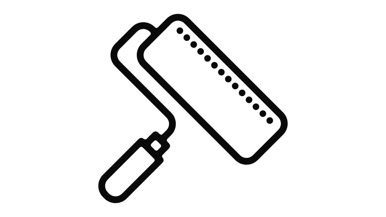 페인팅 라인 모션 그래픽