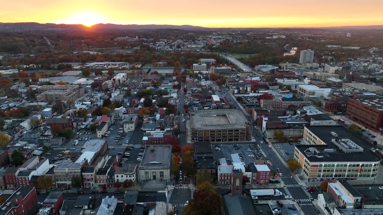 ciudad americana de noche