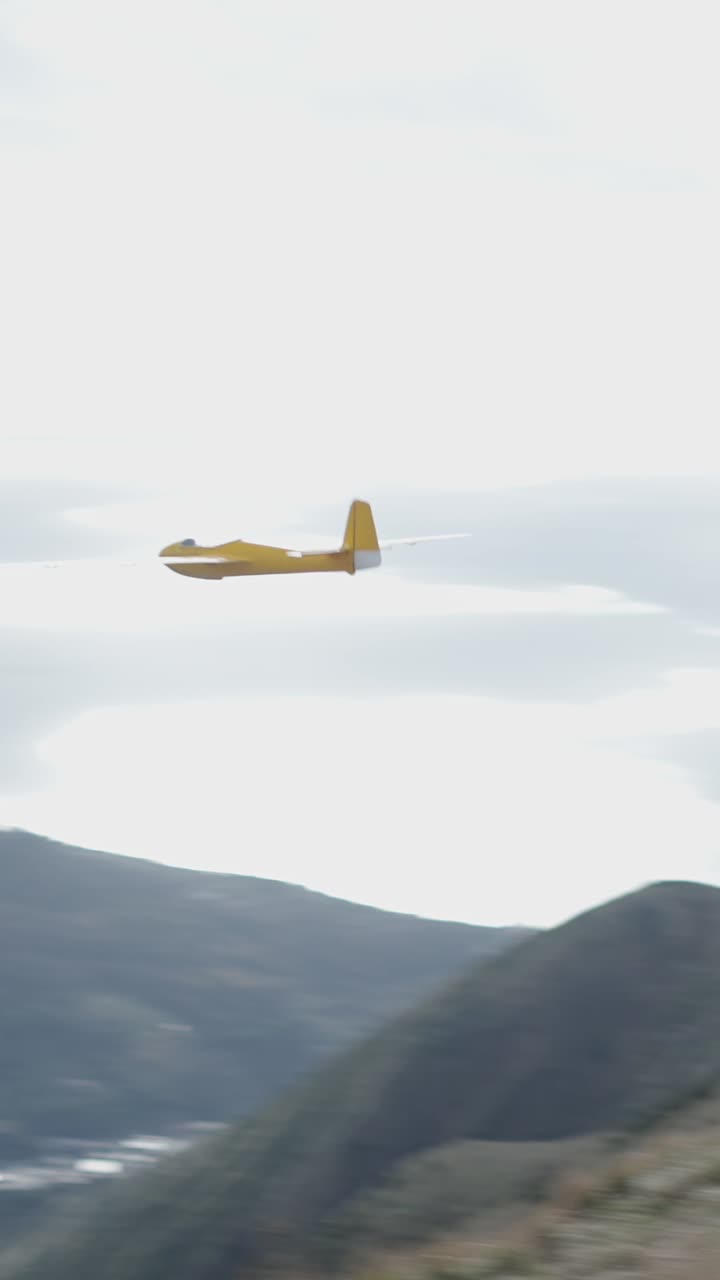 Gliding over mountains