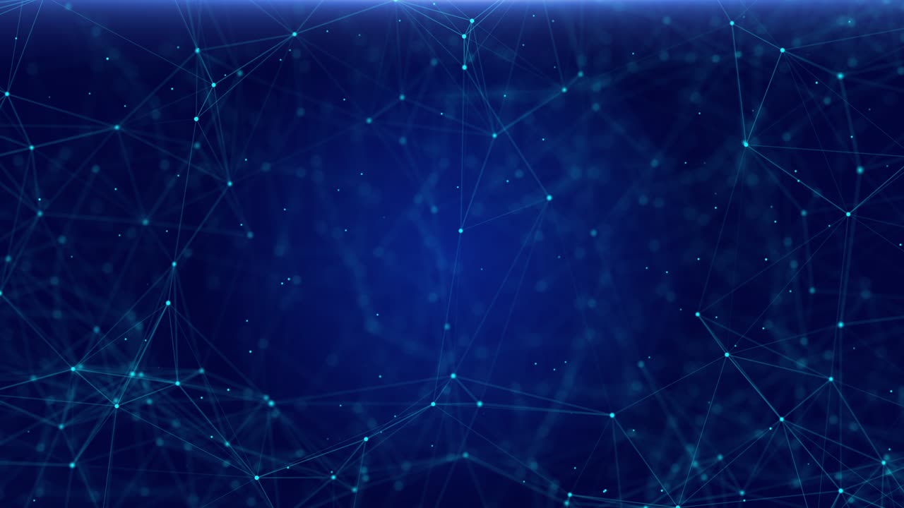 Futuristic plexus data connections abstract technology blue plexus background structural connection