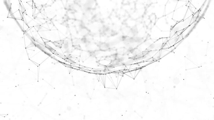 Abstract Geometric Globe Design