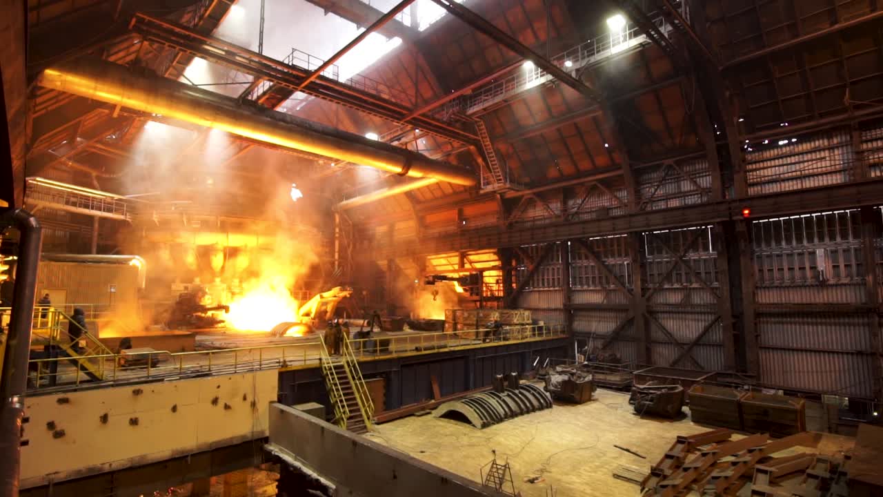 работа сталелитейных заводов