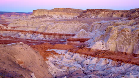 a skyward journey above the sculpted red desert near page, arizona.
