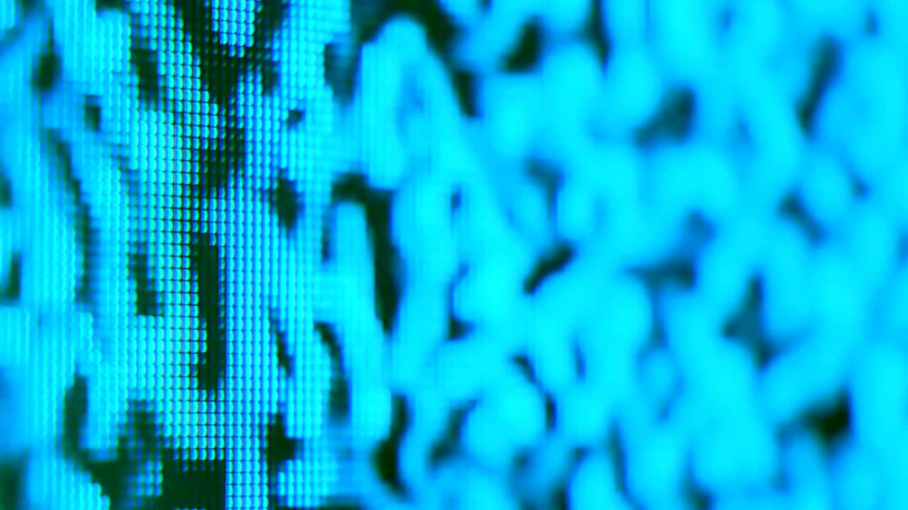 el ruido natural de la televisión en primer plano. copiar el fondo del espacio.