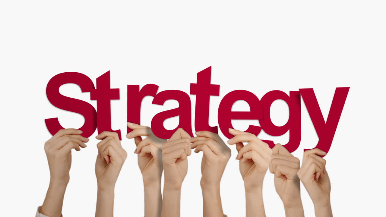 손을 들고 있는 전략