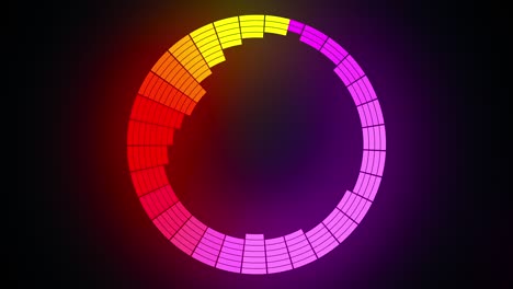 ecualizador de música, ondas de audio o frecuencia de sonido en líneas, generadas por computadora. renderización 3d de fondo moderno