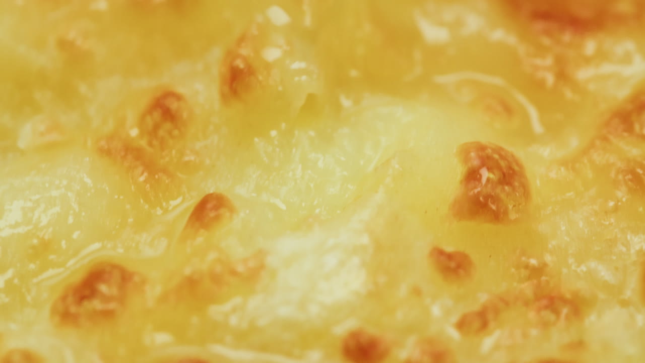Close-up of Melted Cheese