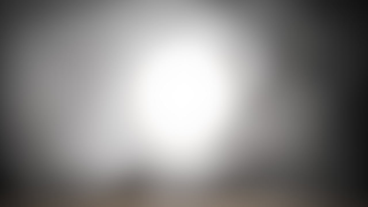 Strange, glowing, alien, UFO orb light, ghost or moon light with smoke and fog for halloween or science fiction, sci-fi background