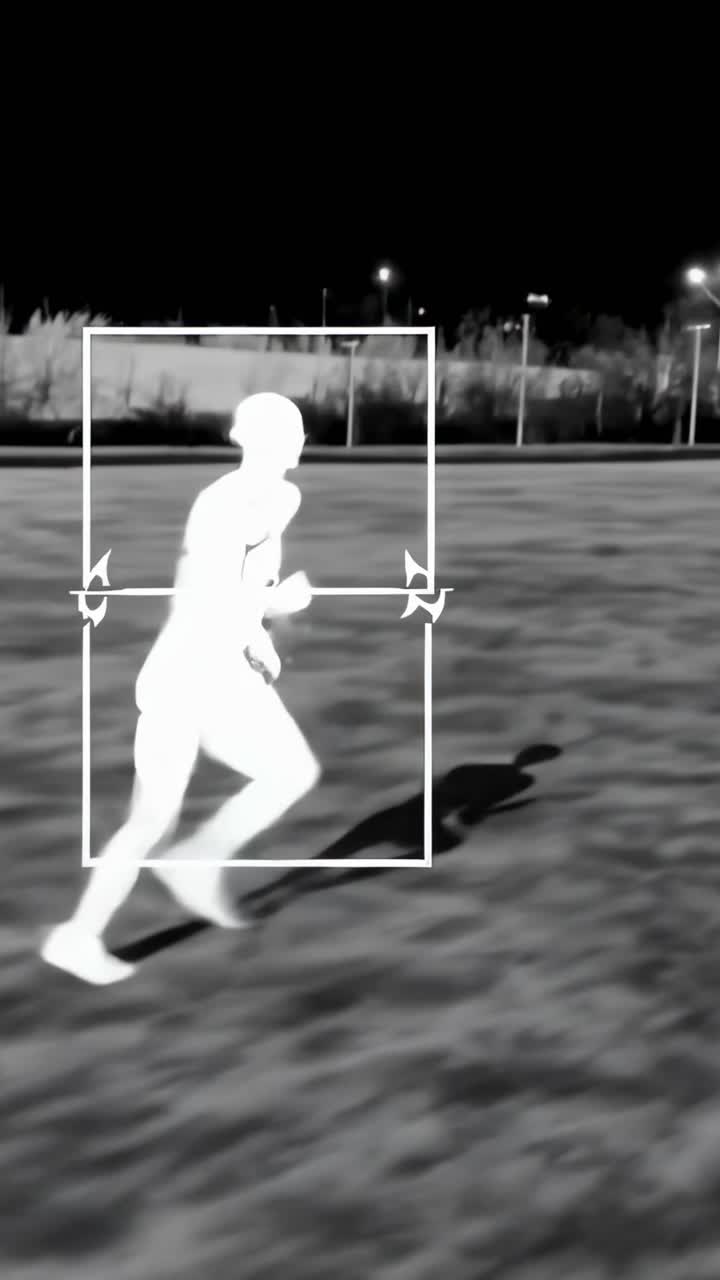 Dynamic motion sequence of a runner in action showcasing speed and athleticism in open field