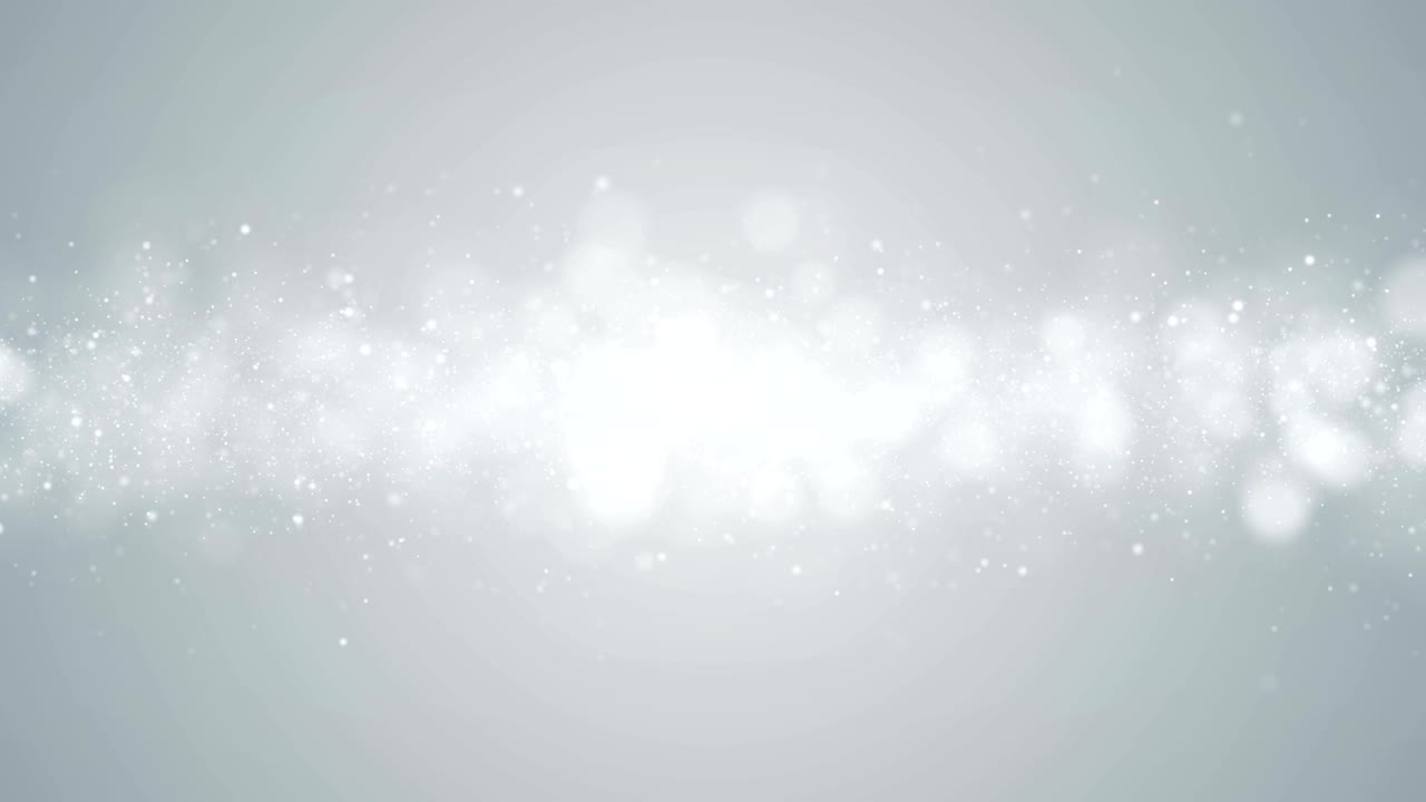 partículas de negocios blanco brillante brillo bokeh polvo bucle de fondo abstracto