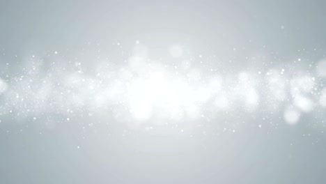 partículas de negocios blanco brillante brillo bokeh polvo bucle de fondo abstracto