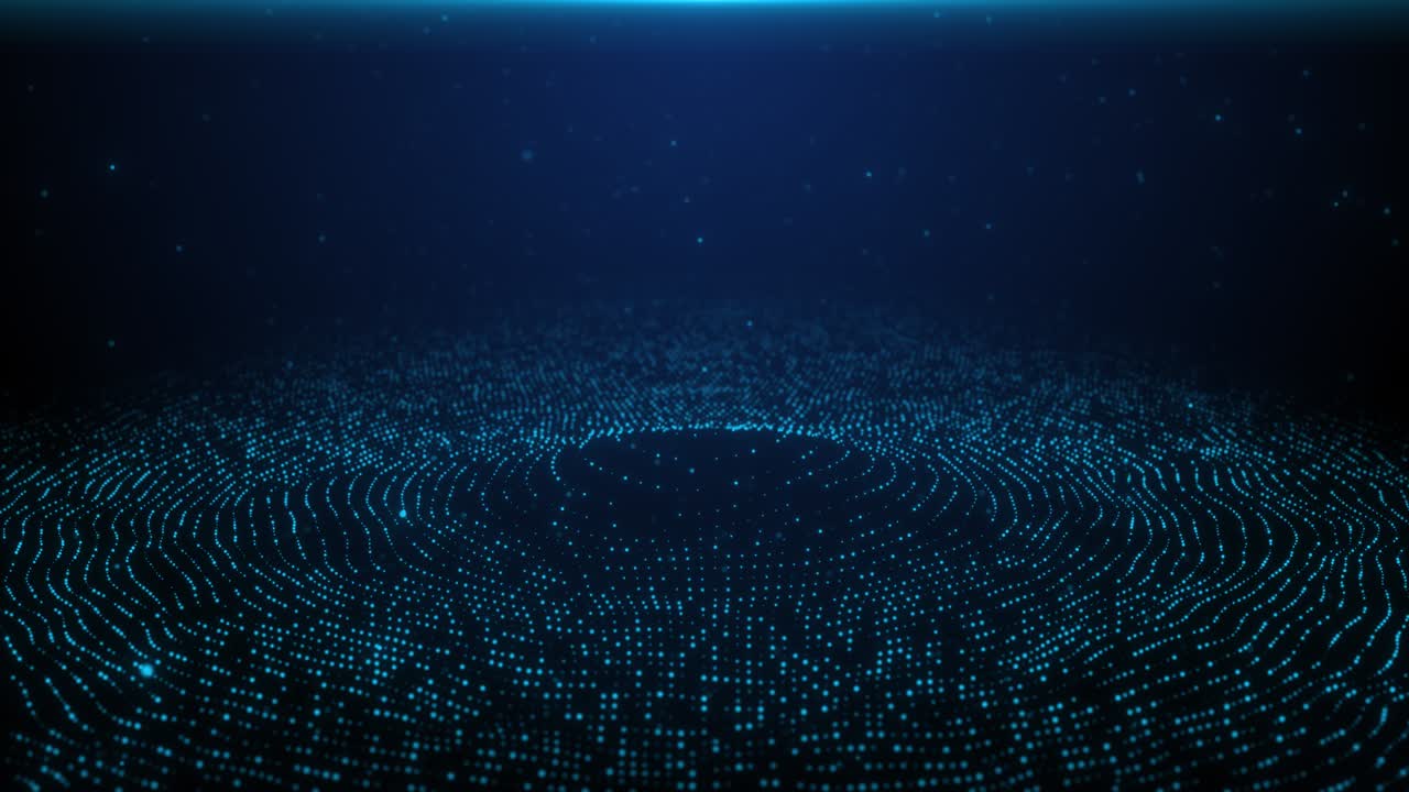 patrón de onda digital abstracto