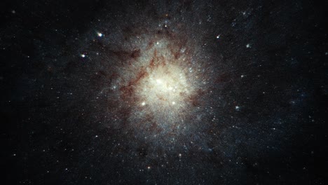 vuelo espacial exploración del espacio exterior viaje a la nebulosa nube galáctica 4k 3d bucle exploración espacial a él pequeña magnífica galaxia starburst m82. proporcionado por la nasa imagen