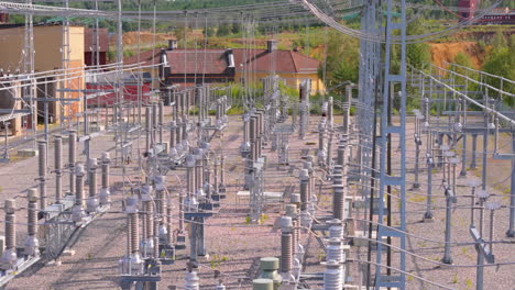 subestación eléctrica de alta tensión