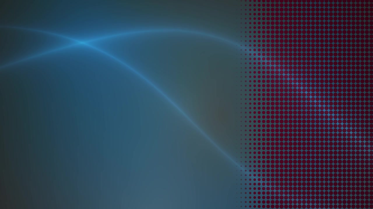 Modern Abstract Motion Background with Red and Blue Light and Halftone Pattern