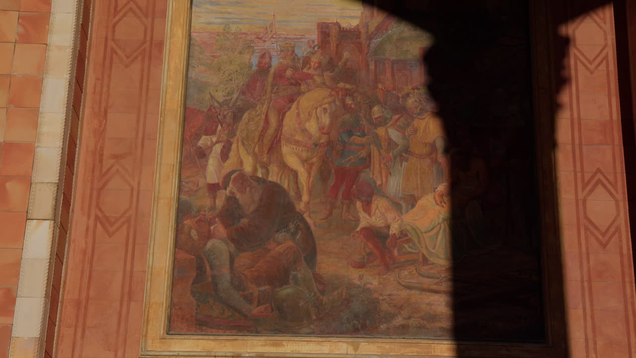 독일 바덴-바덴 에 있는 트린칼레 에 있는 알트-에베르슈타인 벽화