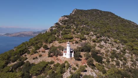 lookout lighthouse in cliff