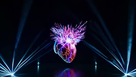 heart light show