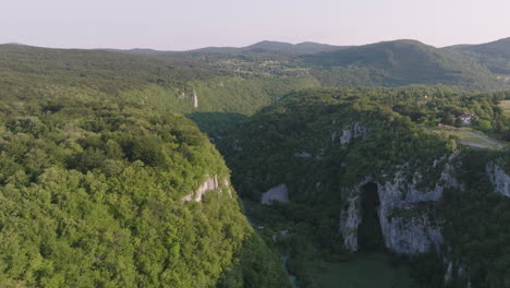 aerial shot of plitvice lake national park in croatia, europe-4