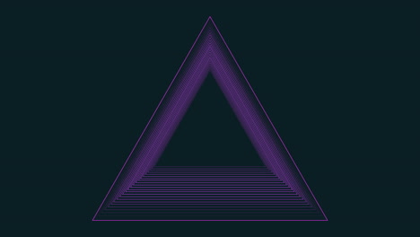 purple line divides triangle of smaller triangles